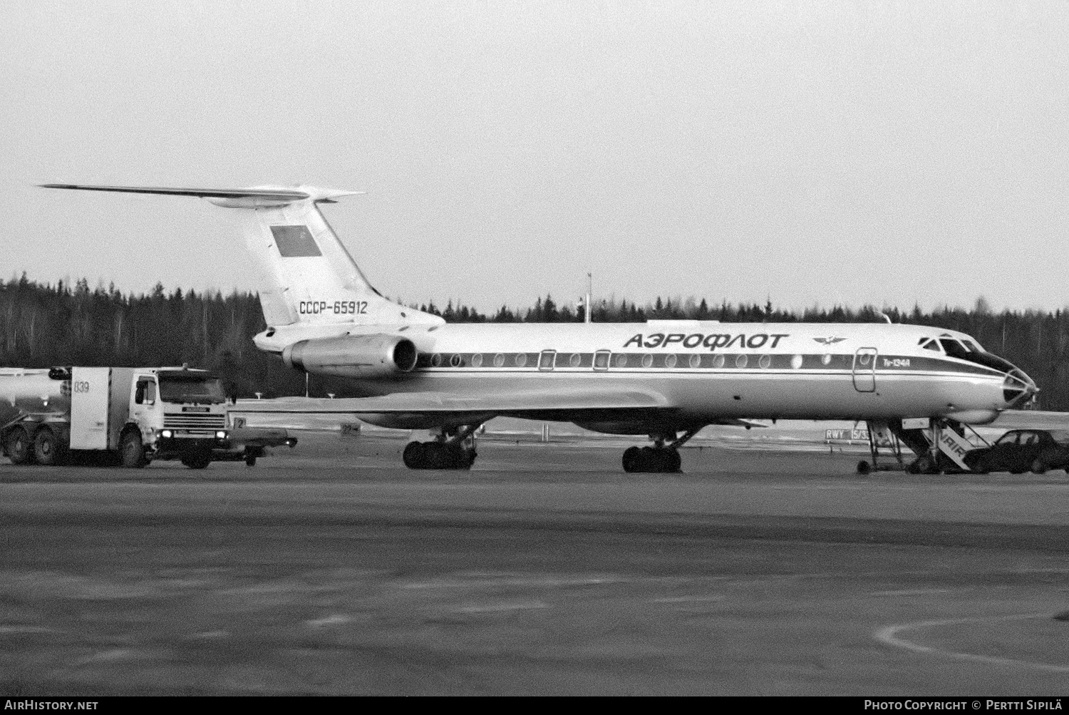 Aircraft Photo of CCCP-65912 | Tupolev Tu-134AK | Aeroflot | AirHistory.net #166923