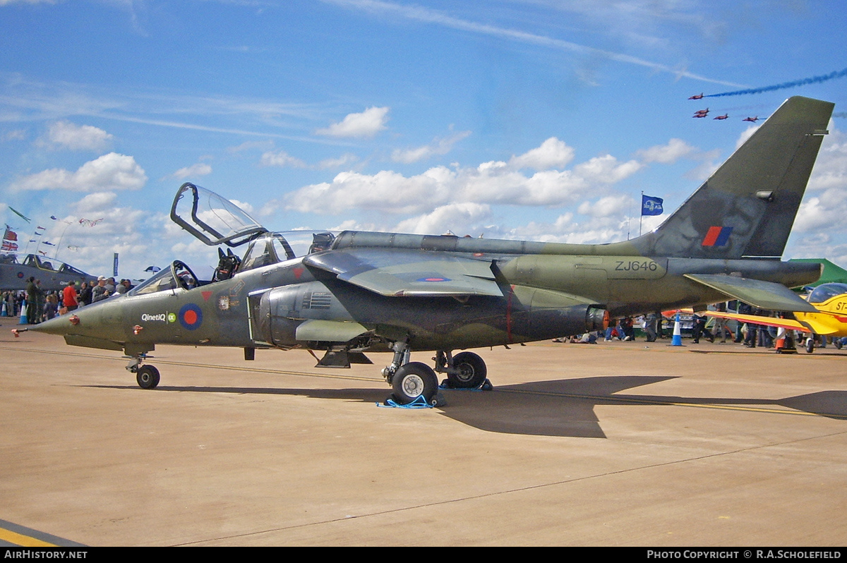 Aircraft Photo of ZJ646 | Dassault-Dornier Alpha Jet A | UK - Air Force | AirHistory.net #166932