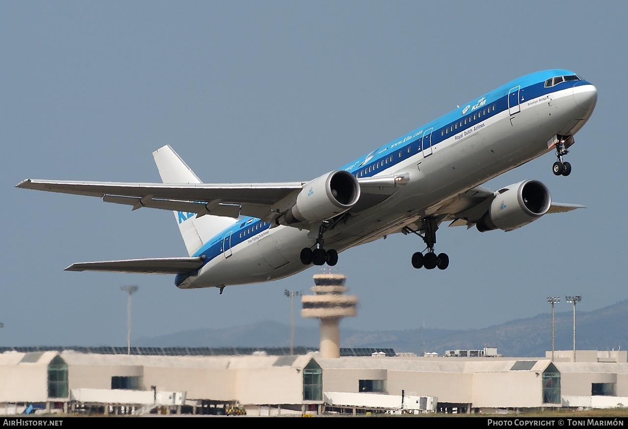 Aircraft Photo of PH-BZC | Boeing 767-306/ER | KLM - Royal Dutch Airlines | AirHistory.net #166940