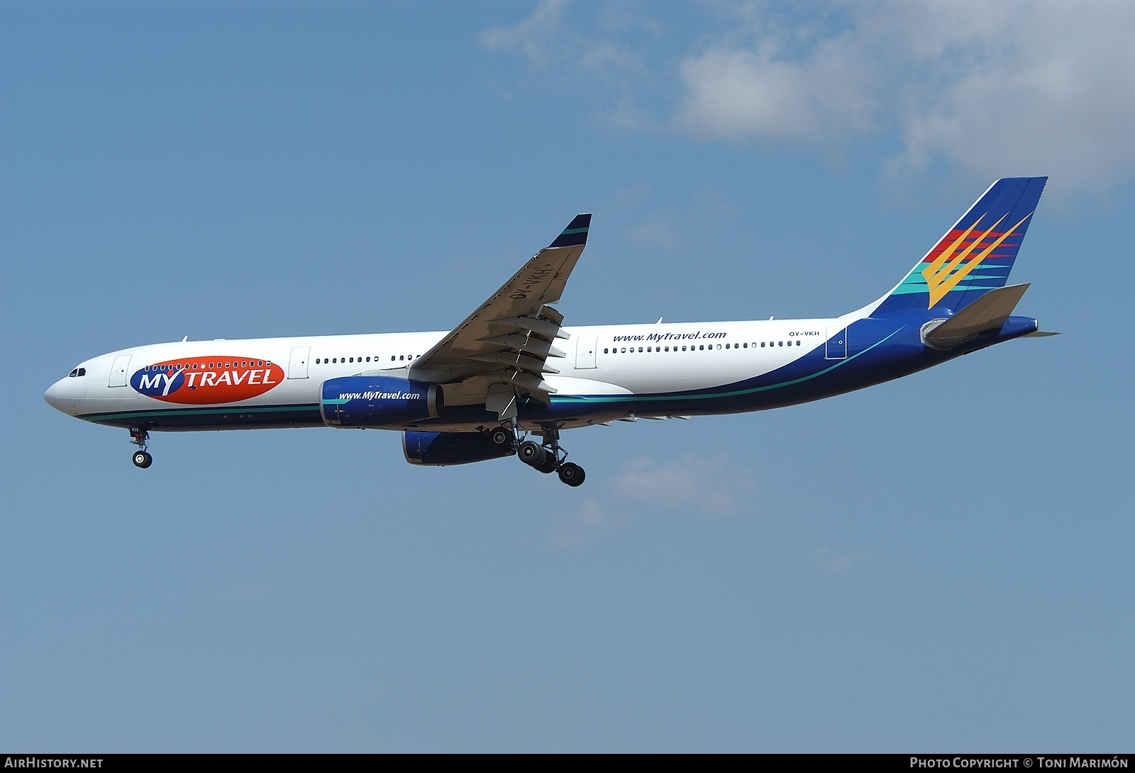 Aircraft Photo of OY-VKH | Airbus A330-343 | MyTravel Airways | AirHistory.net #166947