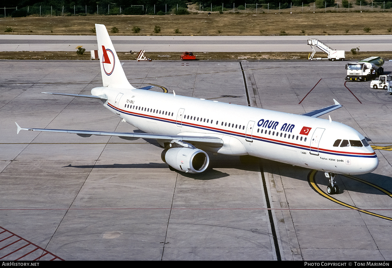 Aircraft Photo of TC-ONJ | Airbus A321-131 | Onur Air | AirHistory.net #166949
