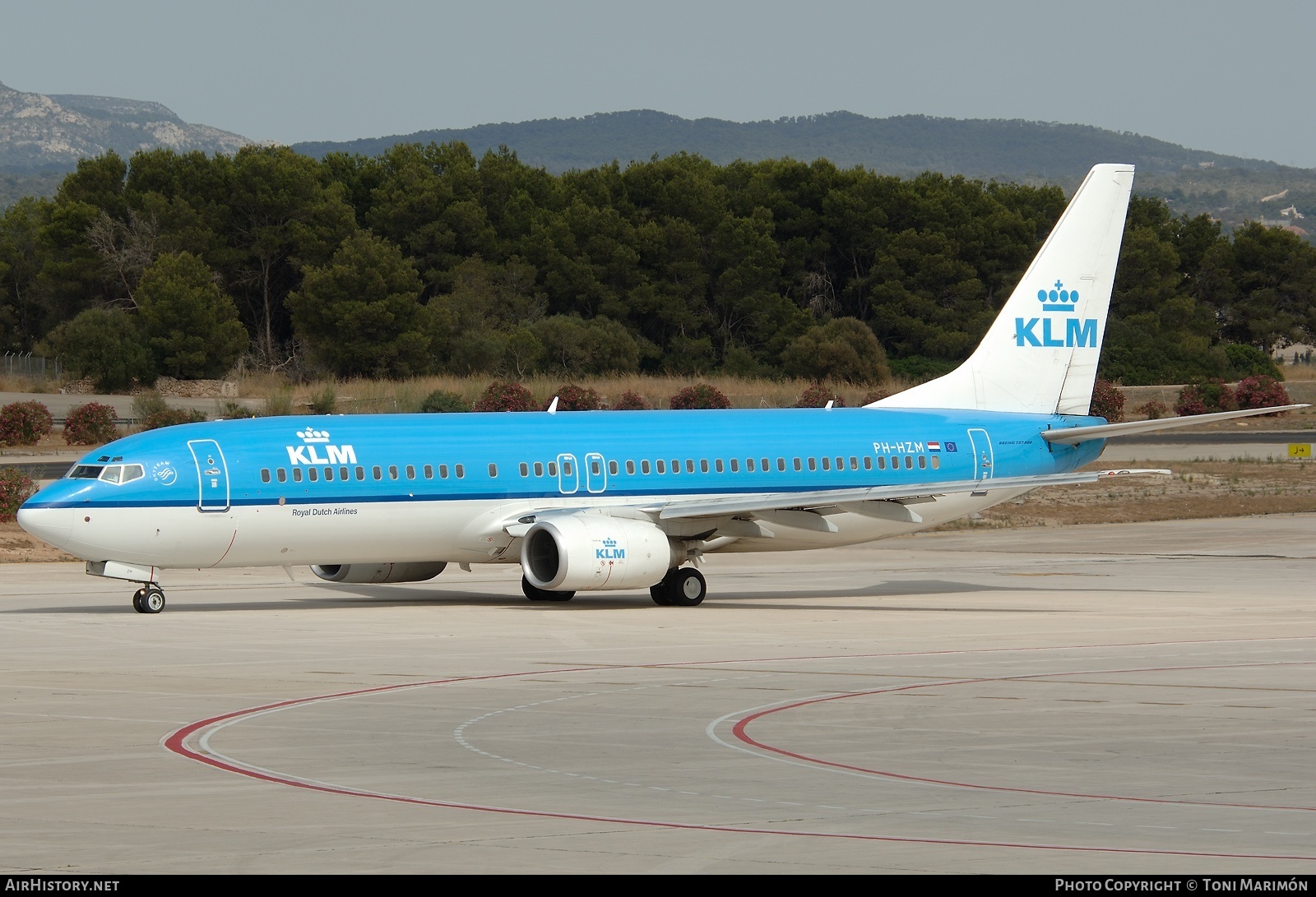 Aircraft Photo of PH-HZM | Boeing 737-8K2 | KLM - Royal Dutch Airlines | AirHistory.net #166954