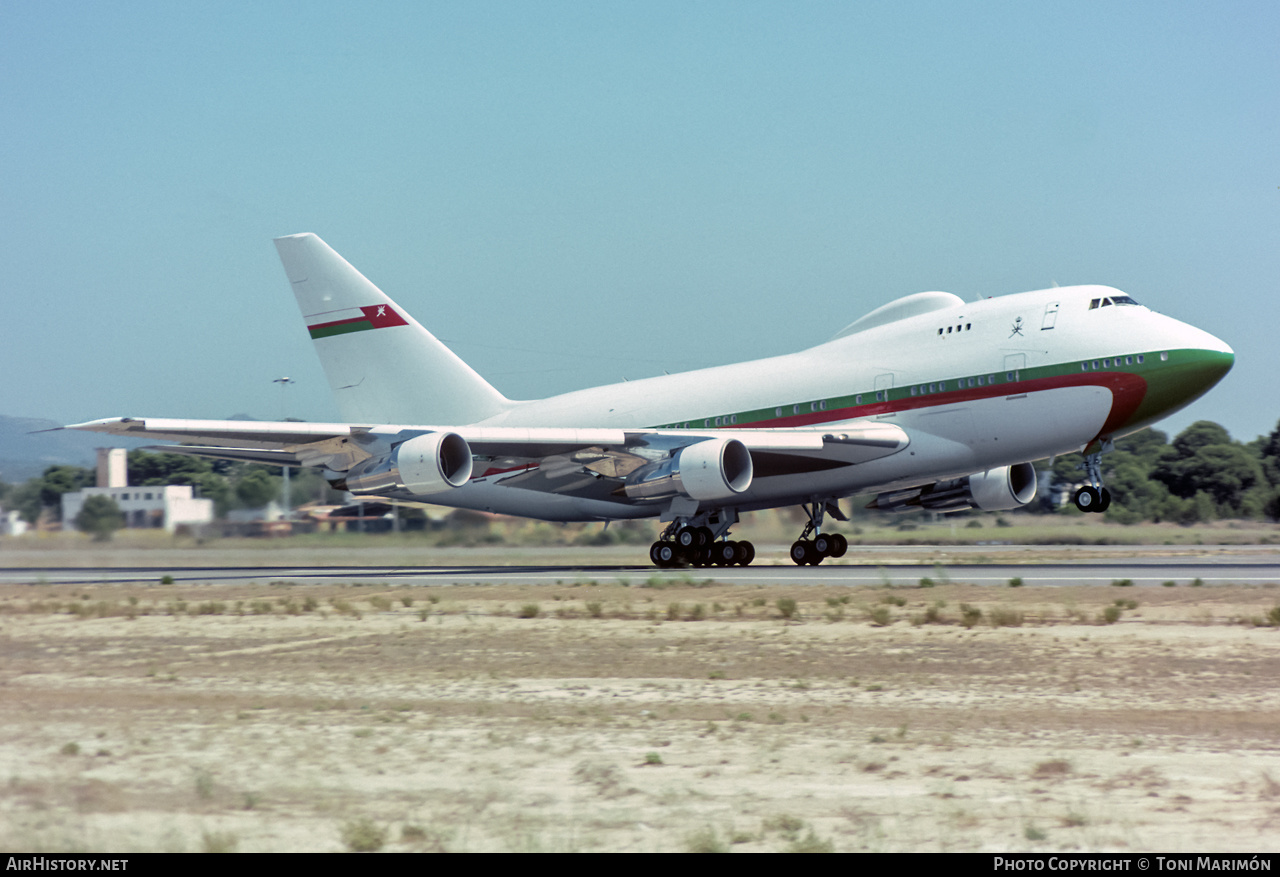 Aircraft Photo of A4O-SO | Boeing 747SP-27 | Oman Royal Flight | AirHistory.net #166959