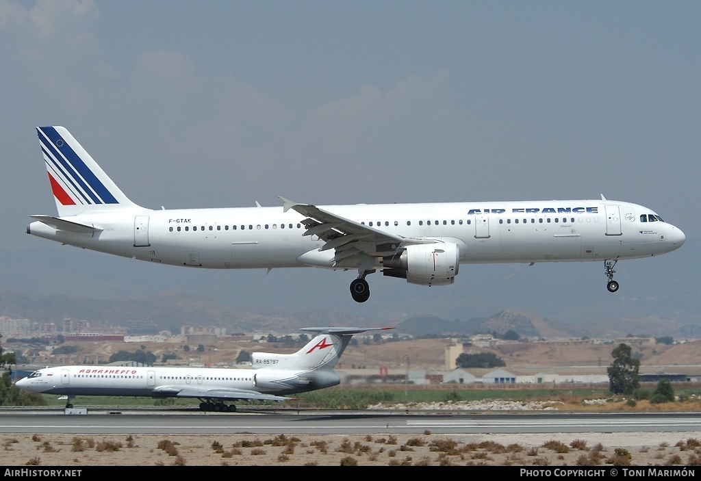 Aircraft Photo of F-GTAK | Airbus A321-211 | Air France | AirHistory.net #166968