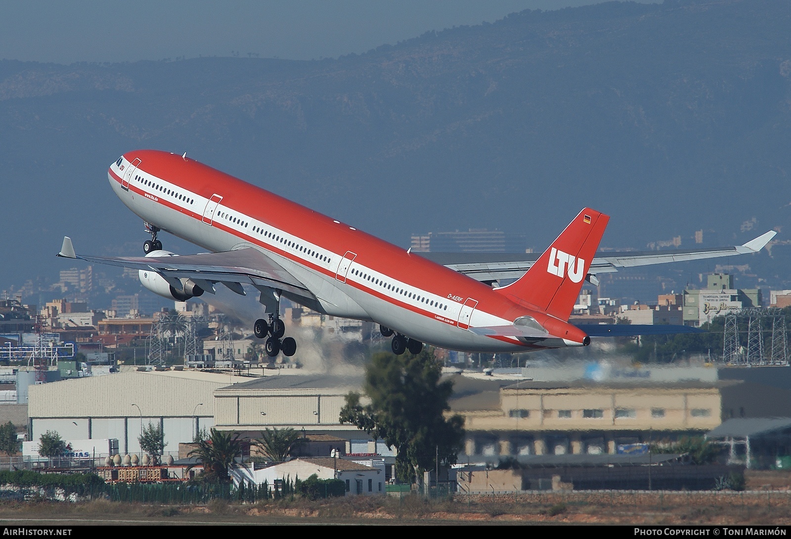 Aircraft Photo of D-AERF | Airbus A330-322 | LTU - Lufttransport-Unternehmen | AirHistory.net #166969