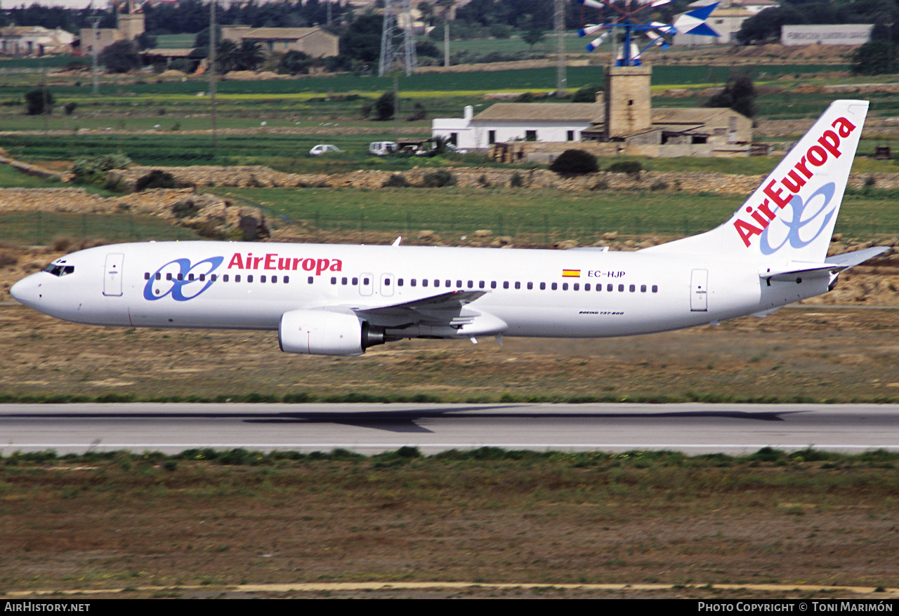 Aircraft Photo of EC-HJP | Boeing 737-85P | Air Europa | AirHistory.net #166979