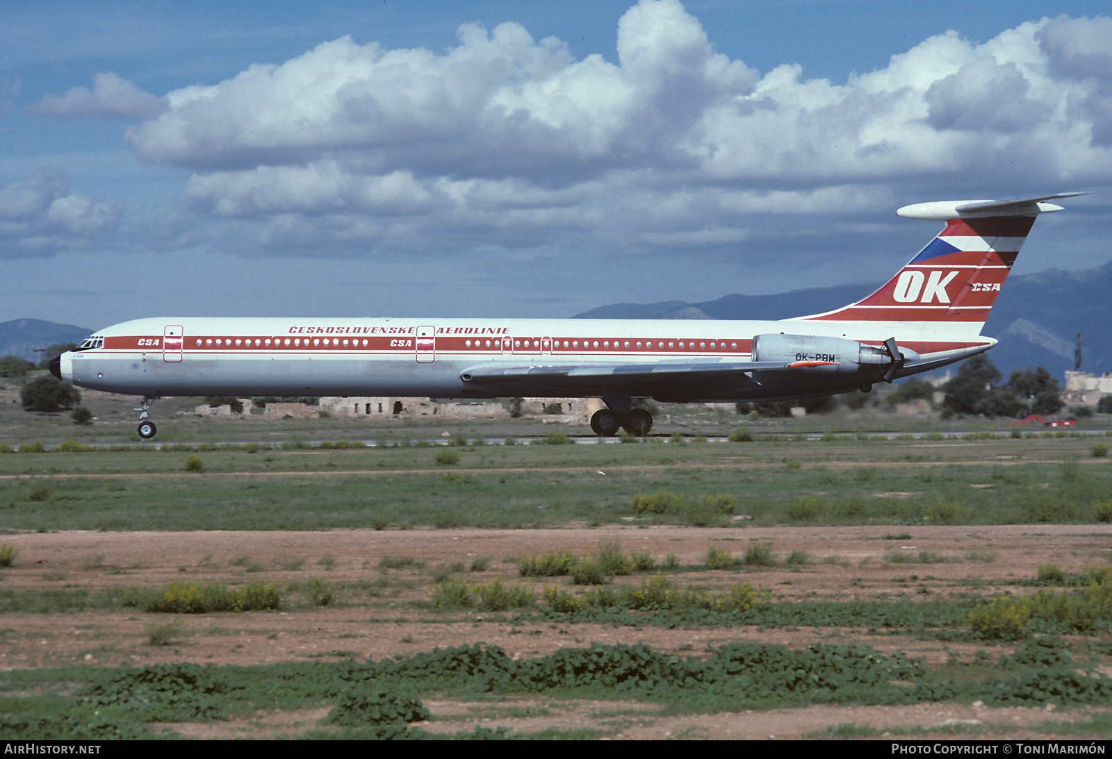 Aircraft Photo of OK-PBM | Ilyushin Il-62M | ČSA - Československé Aerolinie - Czechoslovak Airlines | AirHistory.net #166997