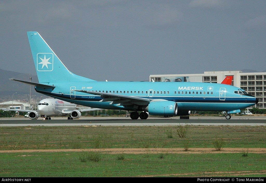 Aircraft Photo of OY-MRF | Boeing 737-7L9 | Maersk Air | AirHistory.net #166998