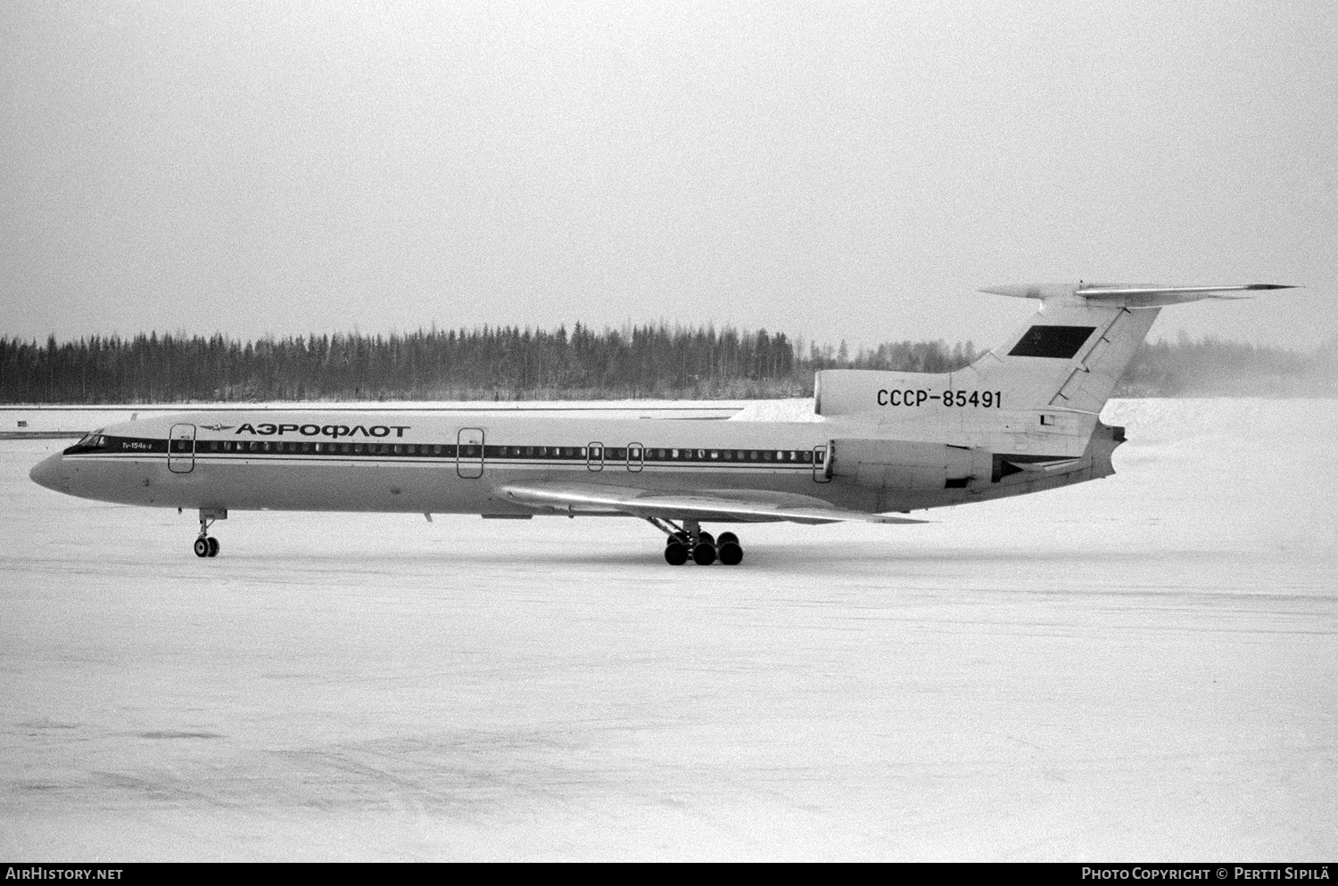 Aircraft Photo of CCCP-85491 | Tupolev Tu-154B-2 | Aeroflot | AirHistory.net #167001