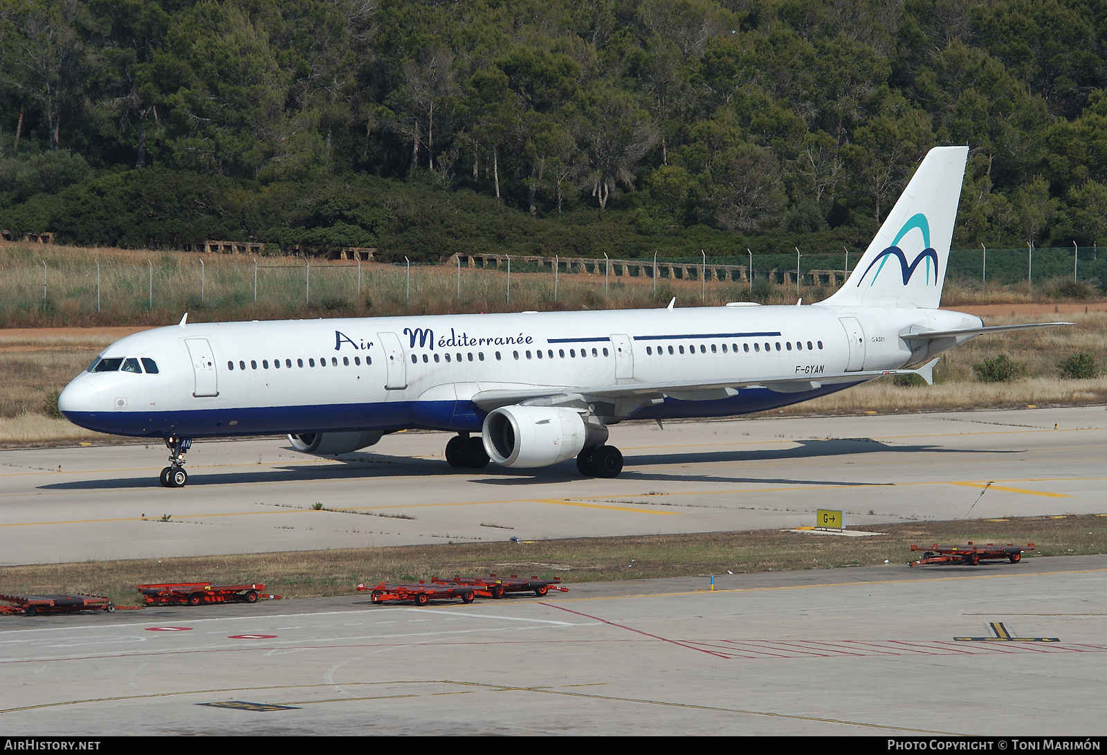 Aircraft Photo of F-GYAN | Airbus A321-111 | Air Méditerranée | AirHistory.net #167004