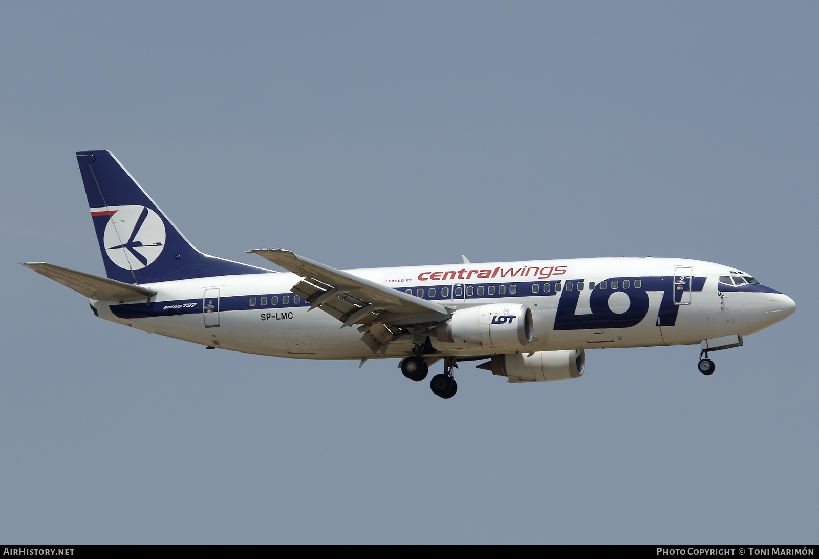 Aircraft Photo of SP-LMC | Boeing 737-36N | Centralwings | AirHistory.net #167005