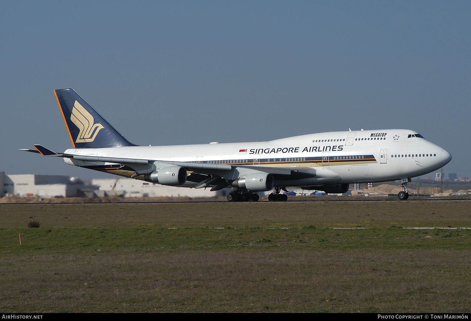 Aircraft Photo of 9V-SPJ | Boeing 747-412 | Singapore Airlines | AirHistory.net #167009