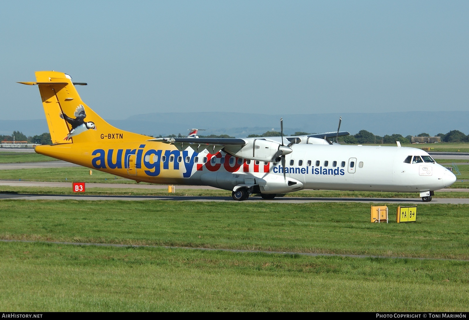 Aircraft Photo of G-BXTN | ATR ATR-72-202 | Aurigny Air Services | AirHistory.net #167015