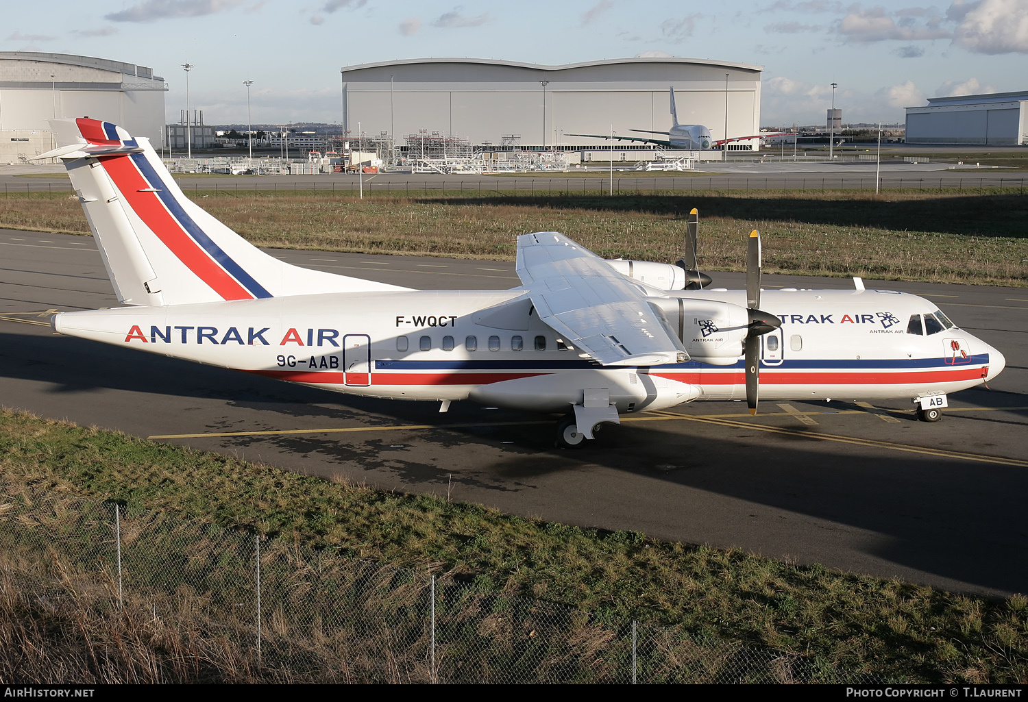 Aircraft Photo of 9G-AAB | ATR ATR-42-300 | Antrak Air | AirHistory.net #167020