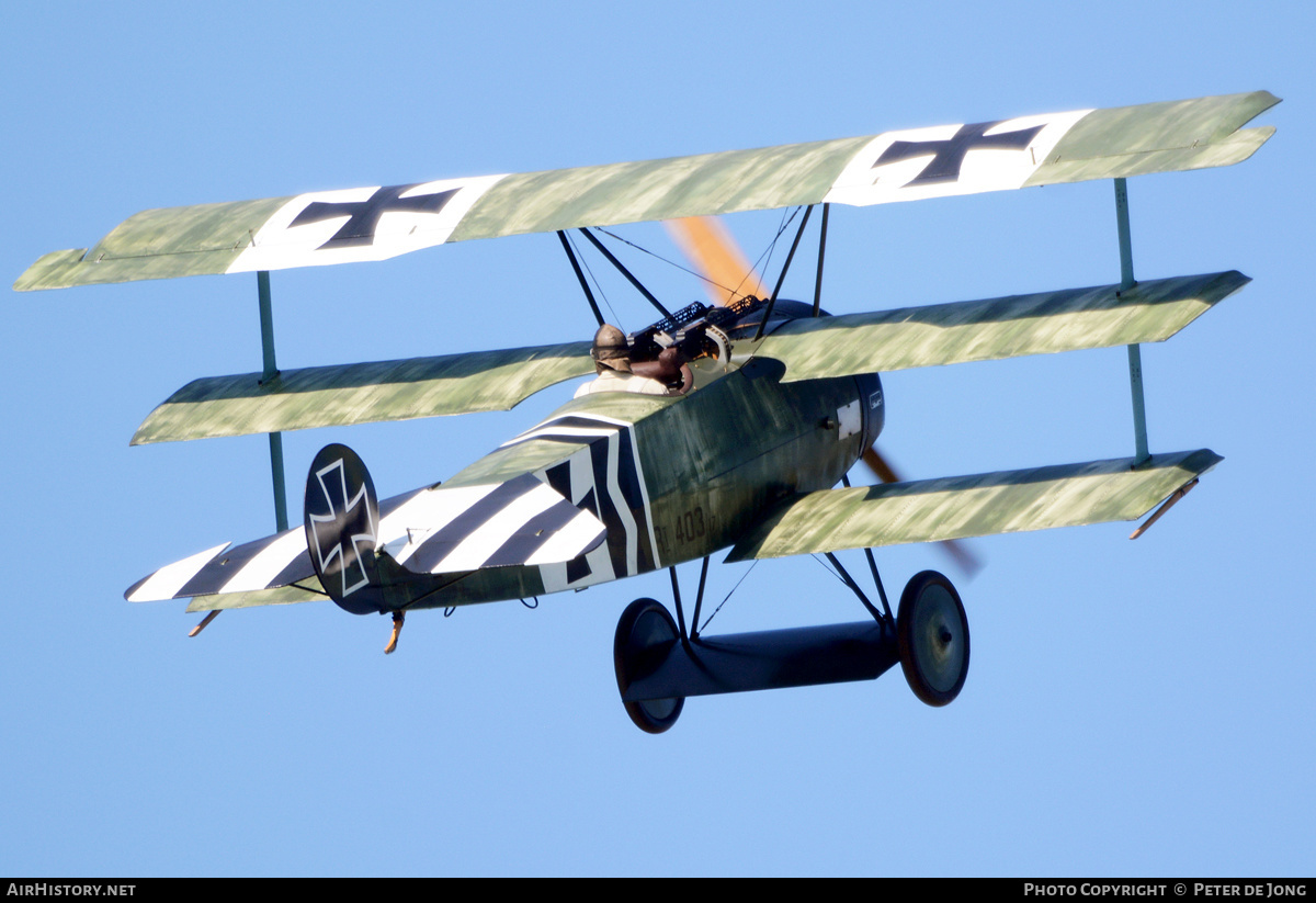 Aircraft Photo of SE-XXZ / 403/17 | Fokker Dr.1 (replica) | Germany - Air Force | AirHistory.net #167023