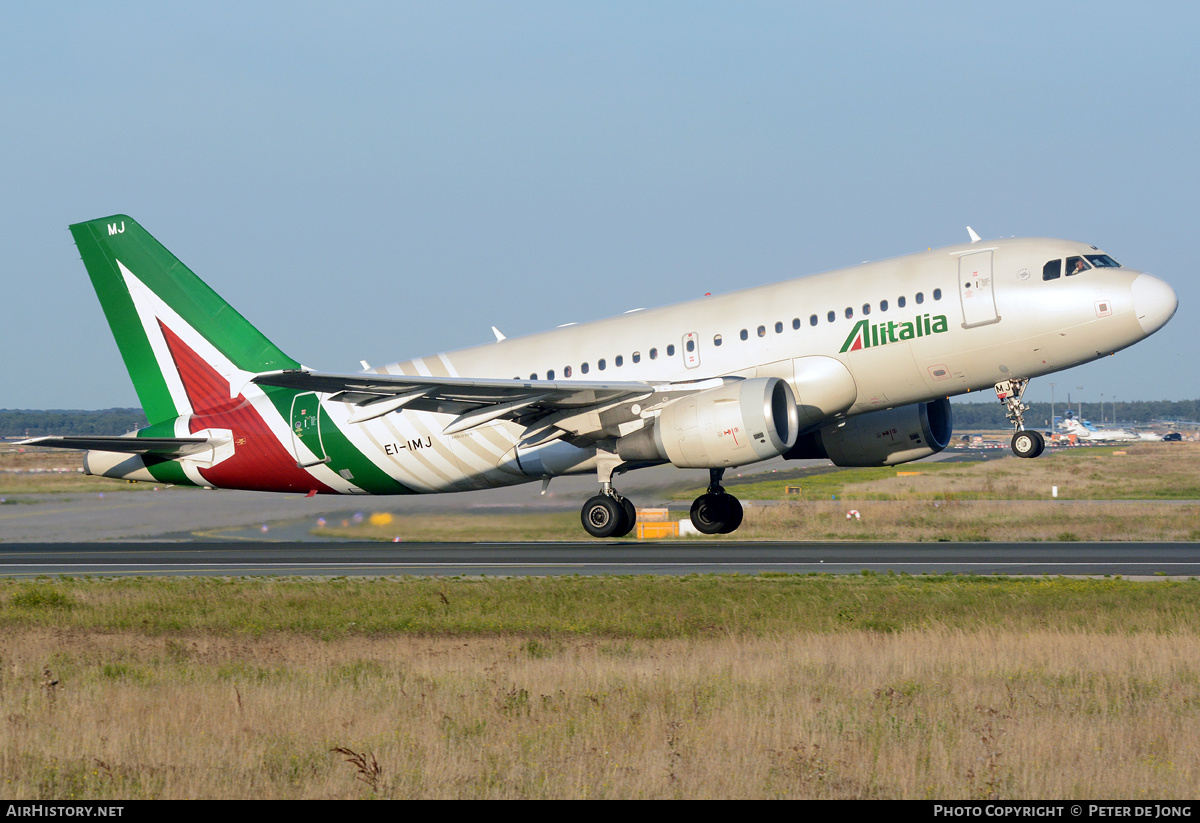 Aircraft Photo of EI-IMJ | Airbus A319-112 | Alitalia | AirHistory.net #167041