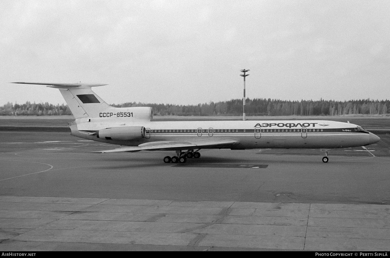 Aircraft Photo of CCCP-85531 | Tupolev Tu-154B-2 | Aeroflot | AirHistory.net #167045