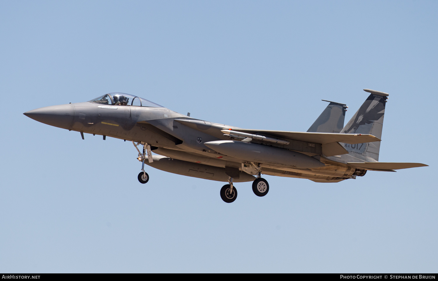 Aircraft Photo of 84-0017 / AF84-017 | McDonnell Douglas F-15C Eagle | USA - Air Force | AirHistory.net #167050