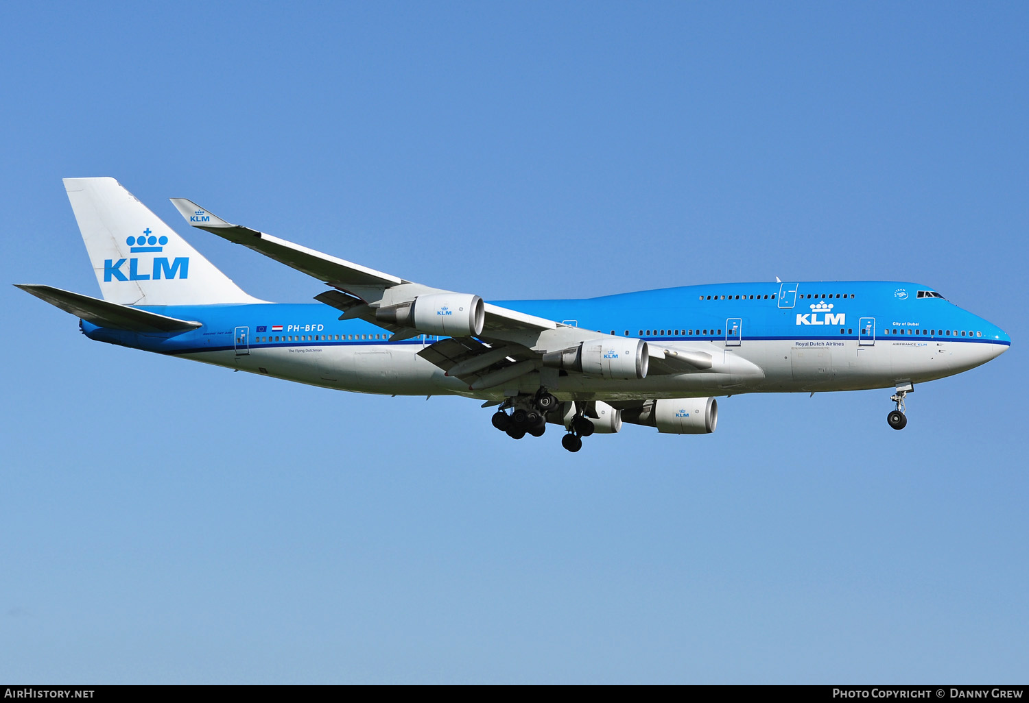 Aircraft Photo of PH-BFD | Boeing 747-406M | KLM - Royal Dutch Airlines | AirHistory.net #167065