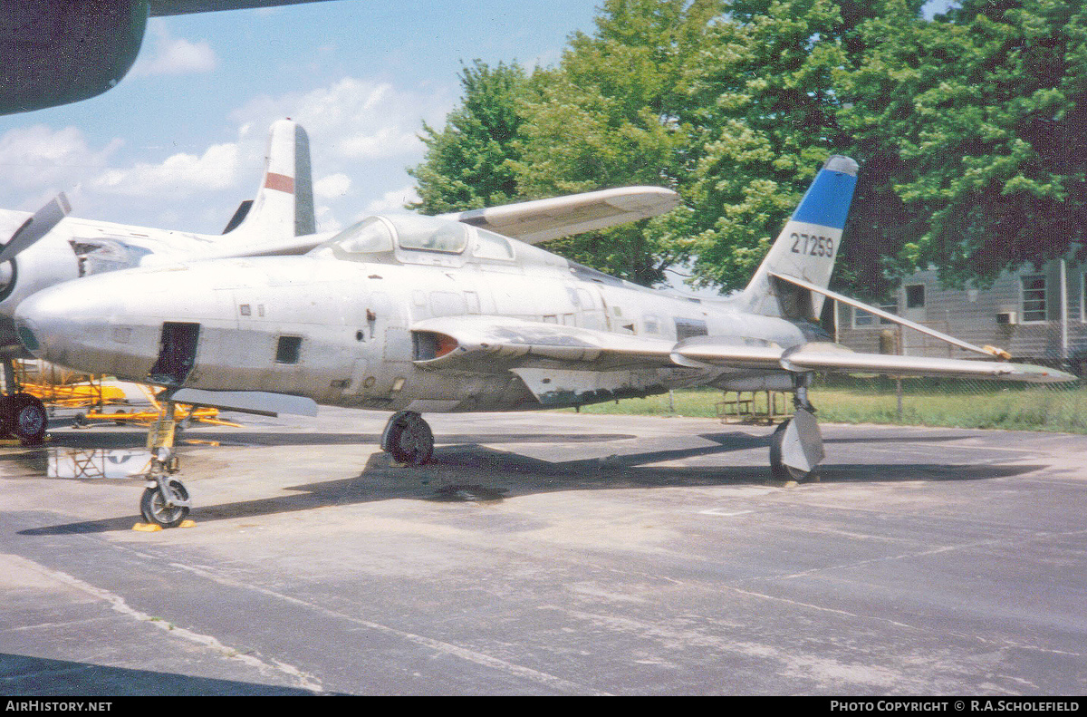 Aircraft Photo of 52-7259 / 27259 | Republic RF-84K Thunderflash | USA - Air Force | AirHistory.net #167073