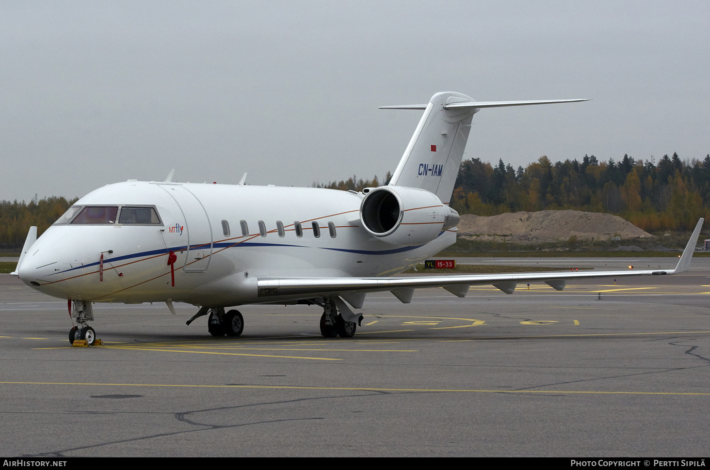 Aircraft Photo of CN-IAM | Bombardier Challenger 604 (CL-600-2B16) | MT Fly | AirHistory.net #167088