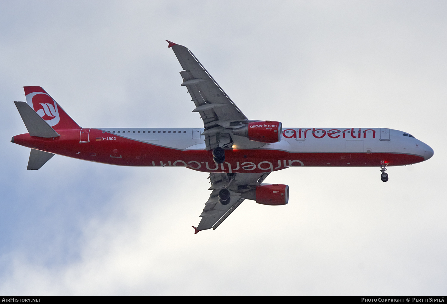 Aircraft Photo of D-ABCG | Airbus A321-211 | Air Berlin | AirHistory.net #167103