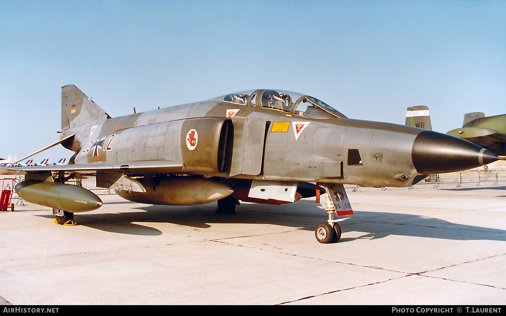 Aircraft Photo of 3512 | McDonnell Douglas RF-4E Phantom II | Germany - Air Force | AirHistory.net #167117