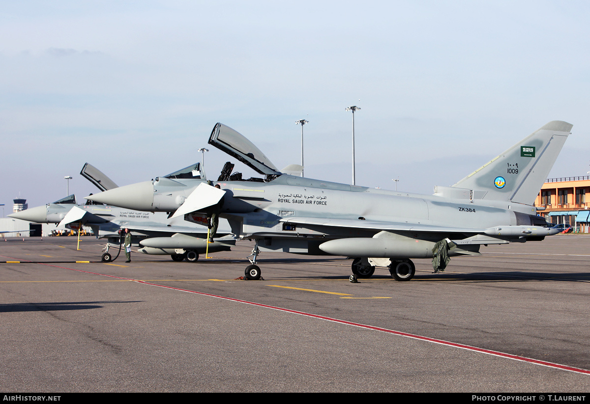 Aircraft Photo of 1009 | Eurofighter EF-2000 Typhoon | Saudi Arabia - Air Force | AirHistory.net #167119