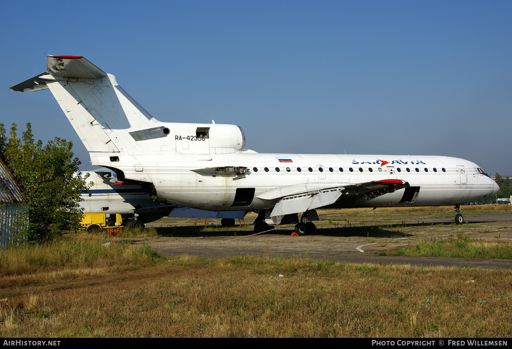 Aircraft Photo of RA-42356 | Yakovlev Yak-42D | Sar Avia - Saratov Airlines | AirHistory.net #167126