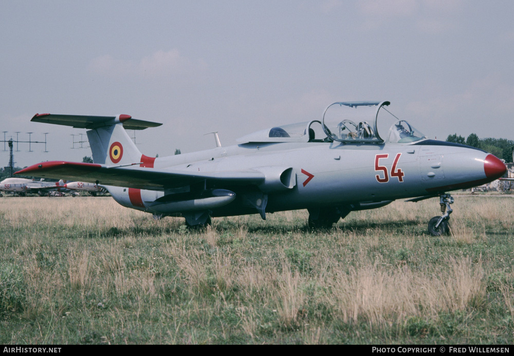 Aircraft Photo of 54 | Aero L-29 Delfin | Romania - Air Force | AirHistory.net #167130