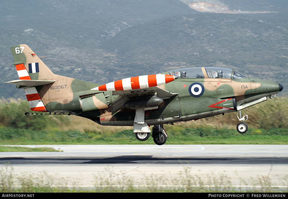 Aircraft Photo of 160067 | North American Rockwell T-2E Buckeye | Greece - Air Force | AirHistory.net #167133