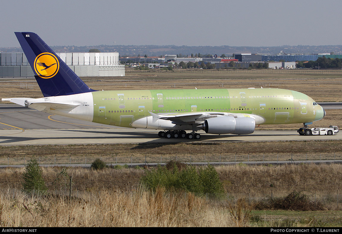 Aircraft Photo of F-WWSH | Airbus A380-841 | Lufthansa | AirHistory.net #167136
