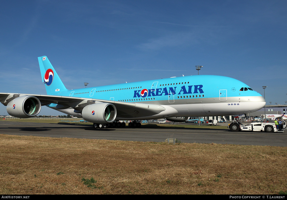 Aircraft Photo of F-WWSD | Airbus A380-861 | Korean Air | AirHistory.net #167137