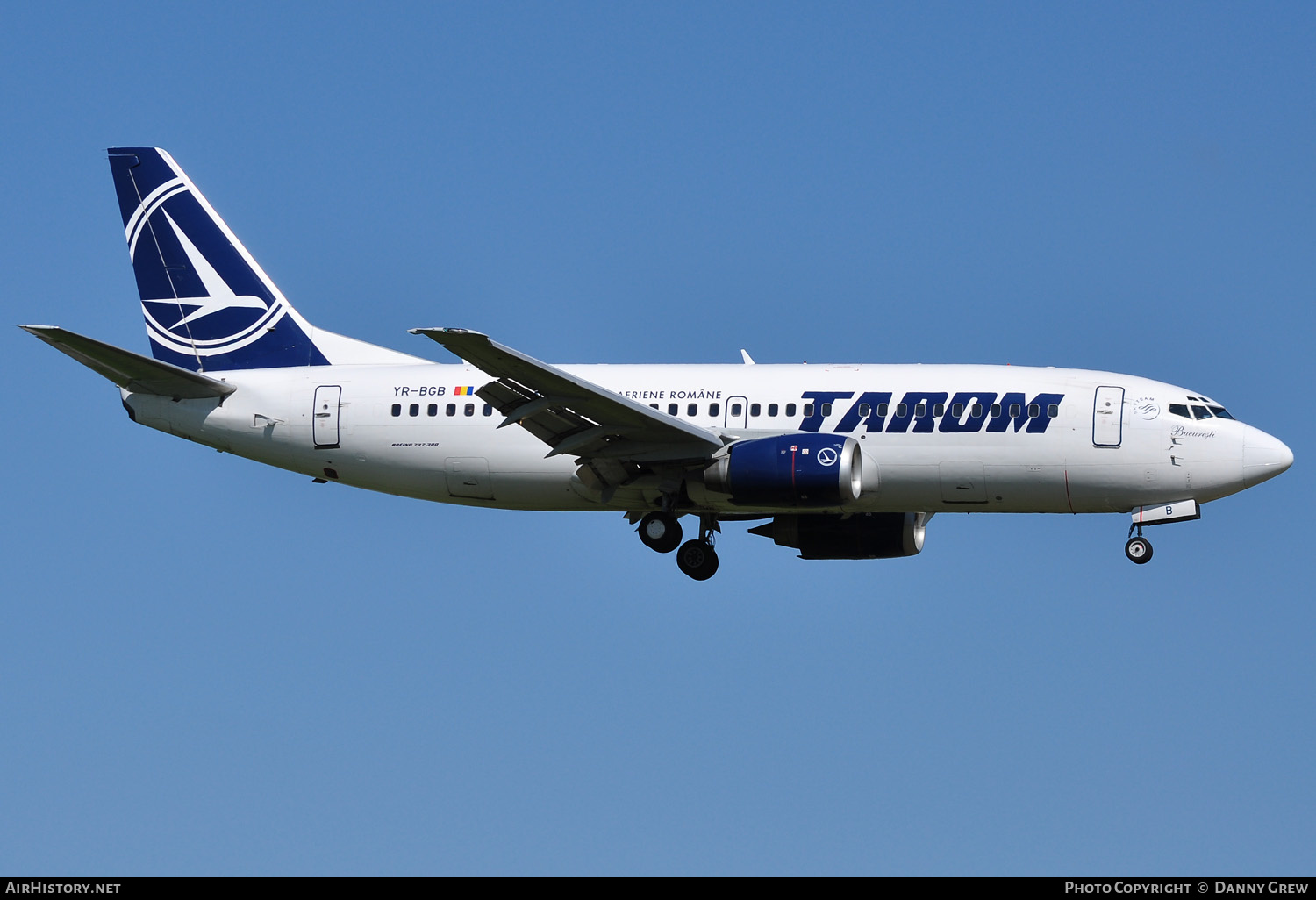 Aircraft Photo of YR-BGB | Boeing 737-38J | TAROM - Transporturile Aeriene Române | AirHistory.net #167151