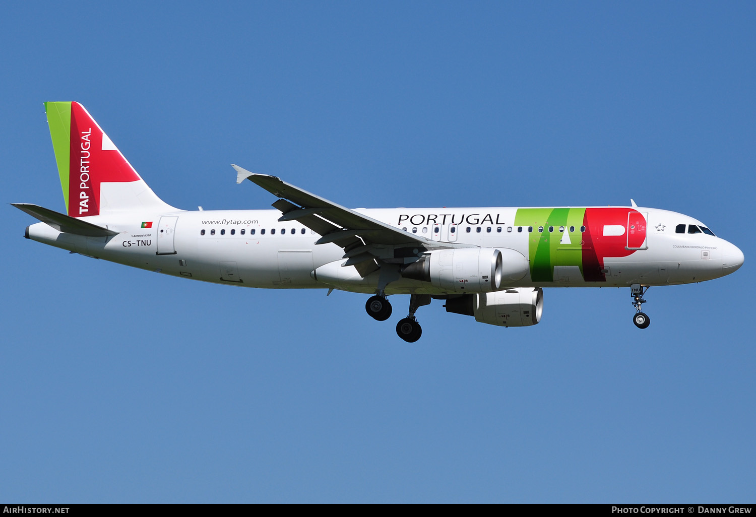 Aircraft Photo of CS-TNU | Airbus A320-214 | TAP Portugal | AirHistory.net #167156