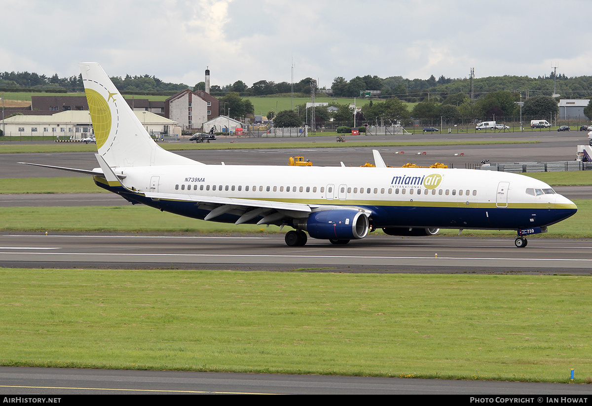 Aircraft Photo of N739MA | Boeing 737-8Q8 | Miami Air International | AirHistory.net #167174