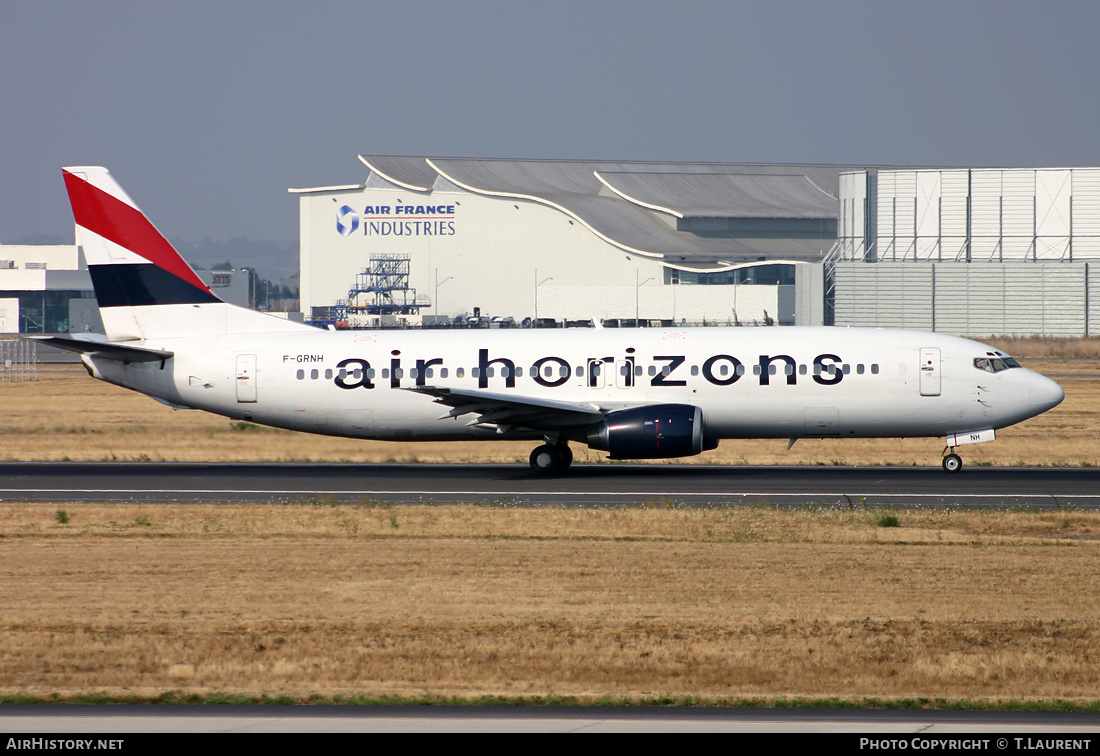 Aircraft Photo of F-GRNH | Boeing 737-4Q8 | Air Horizons | AirHistory.net #167182