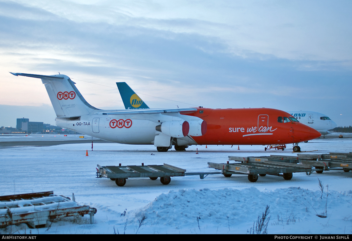 Aircraft Photo of OO-TAA | British Aerospace BAe-146-300QT Quiet Trader | TNT Airways | AirHistory.net #167189
