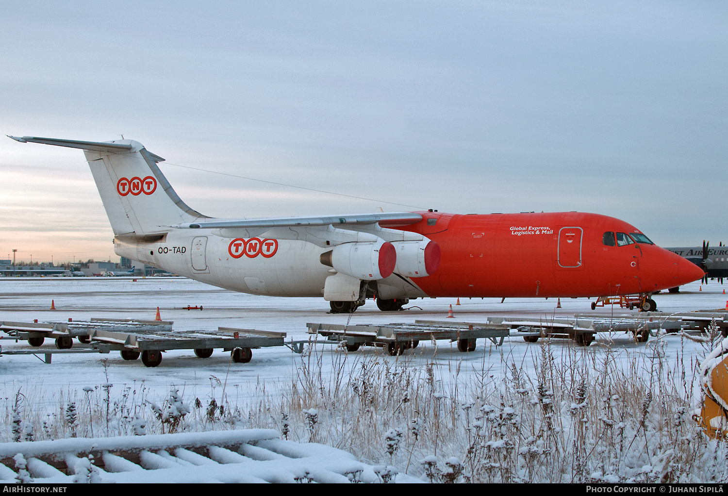 Aircraft Photo of OO-TAD | British Aerospace BAe-146-300QT Quiet Trader | TNT Airways | AirHistory.net #167191