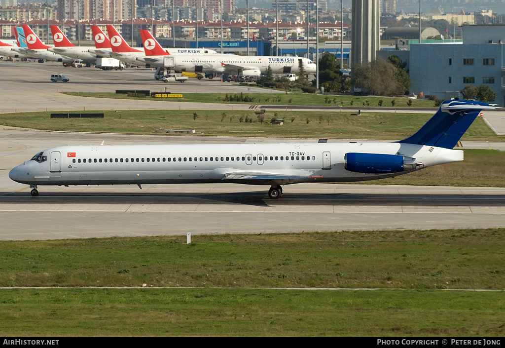 Aircraft Photo of TC-OAV | McDonnell Douglas MD-83 (DC-9-83) | AirHistory.net #167197