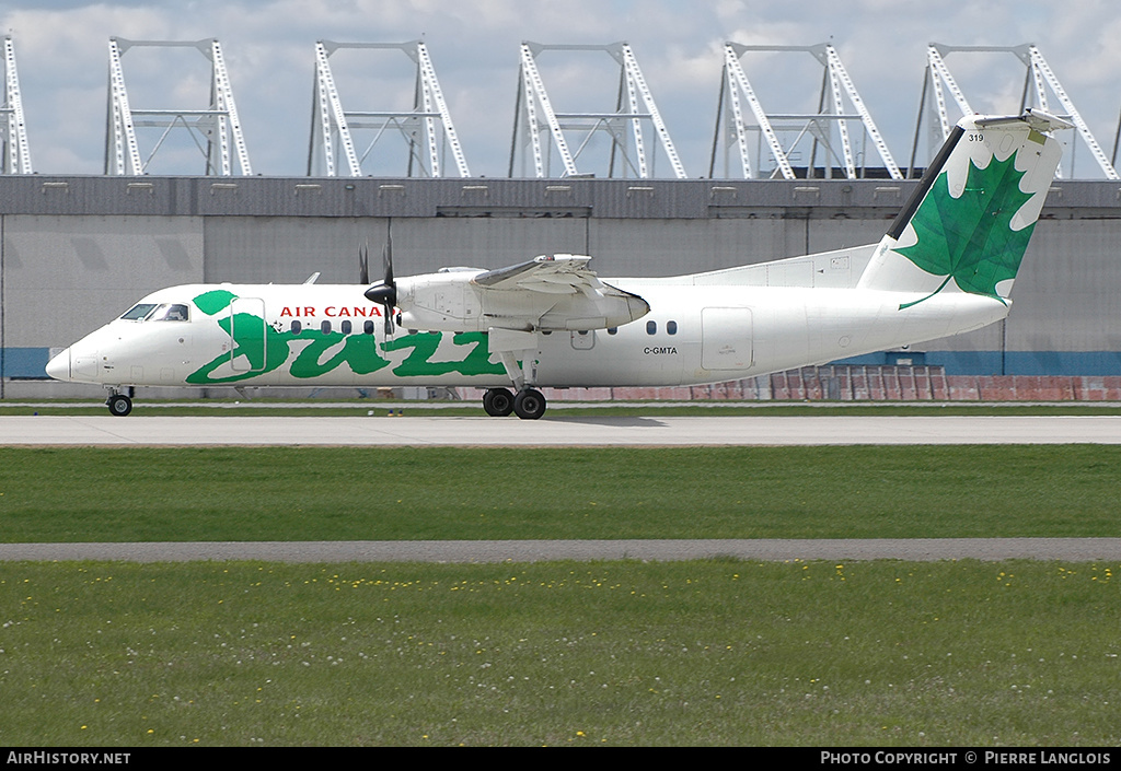 Aircraft Photo of C-GMTA | De Havilland Canada DHC-8-301 Dash 8 | Air Canada Jazz | AirHistory.net #167202