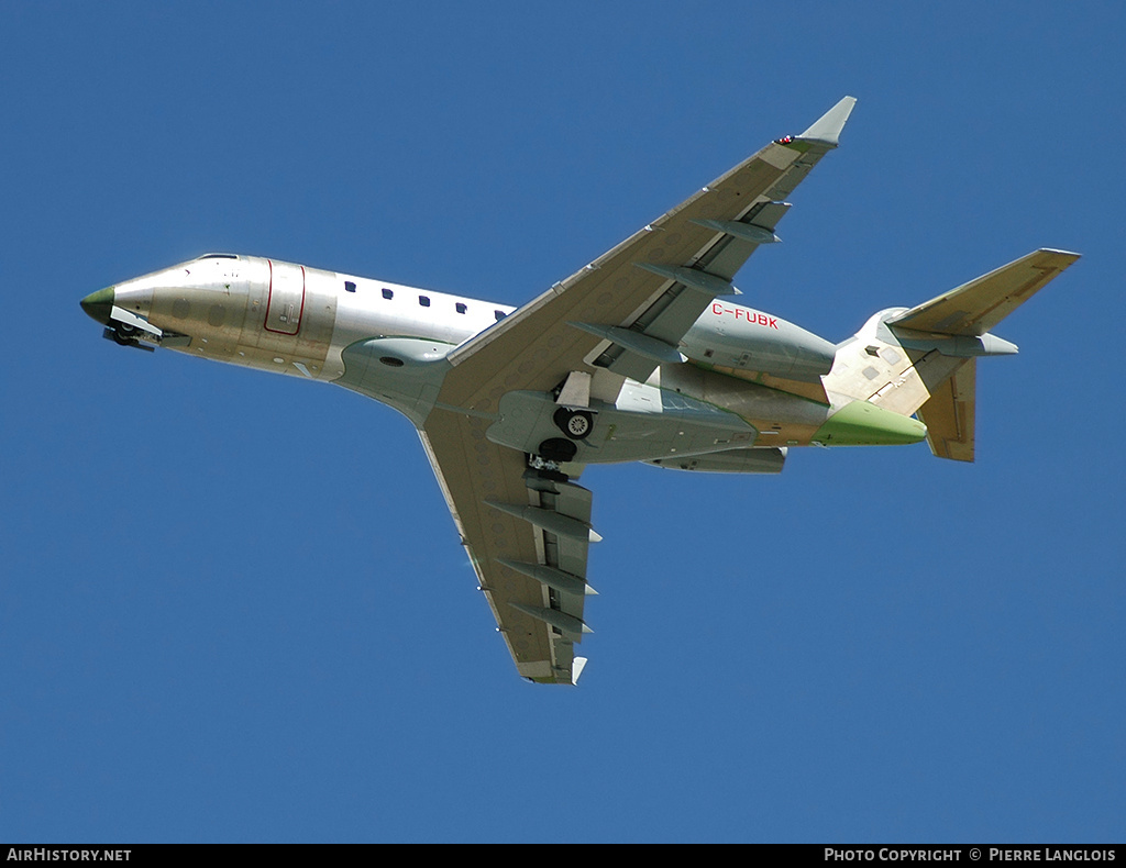 Aircraft Photo of C-FUBK | Bombardier Challenger 300 (BD-100-1A10) | AirHistory.net #167209