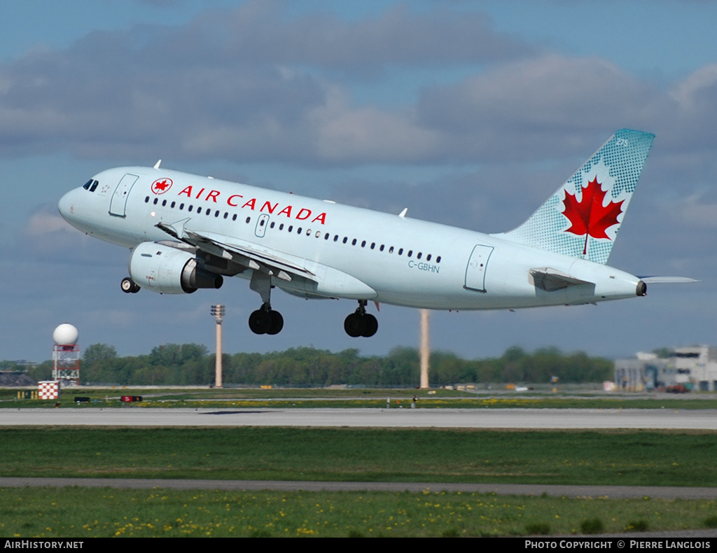 Aircraft Photo of C-GBHN | Airbus A319-114 | Air Canada | AirHistory.net #167216