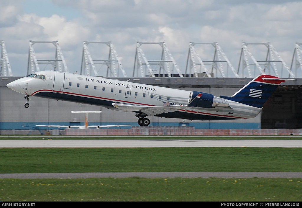 Aircraft Photo of N452AW | Bombardier CRJ-200LR (CL-600-2B19) | US Airways Express | AirHistory.net #167222