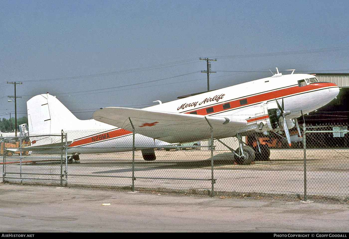 Aircraft Photo of N28MA | Douglas C-53D Skytrooper | Mercy Airlift | AirHistory.net #167248