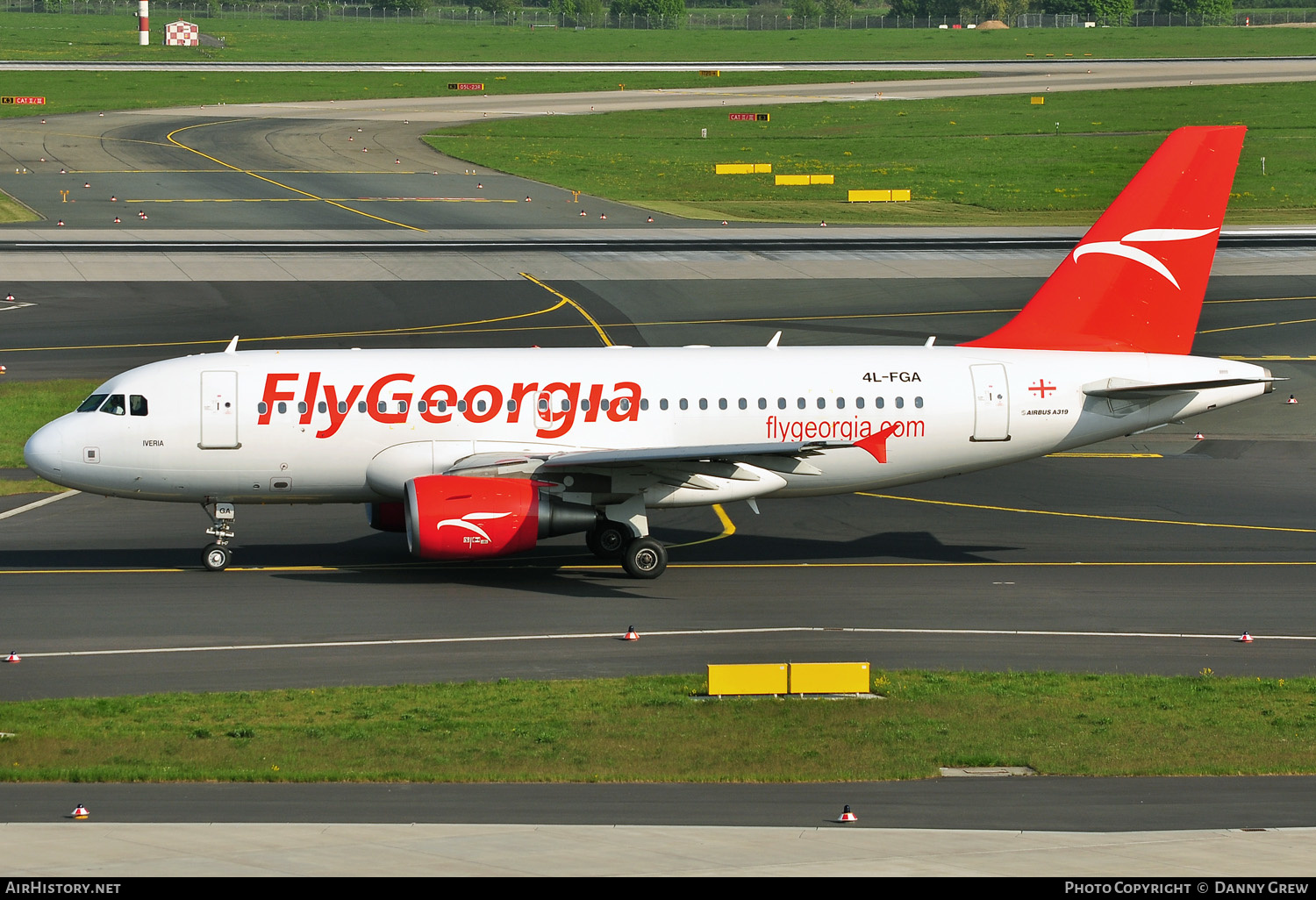 Aircraft Photo of 4L-FGA | Airbus A319-111 | Fly Georgia | AirHistory.net #167257