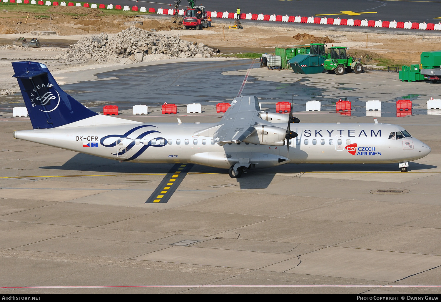 Aircraft Photo of OK-GFR | ATR ATR-72-500 (ATR-72-212A) | ČSA - Czech Airlines | AirHistory.net #167262