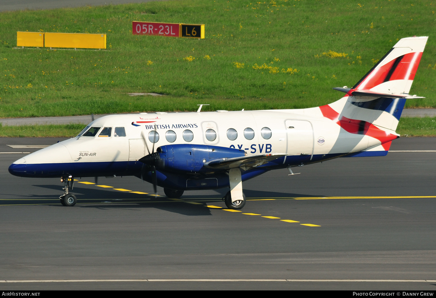 Aircraft Photo of OY-SVB | British Aerospace BAe-3217 Jetstream Super 31 | British Airways | AirHistory.net #167272