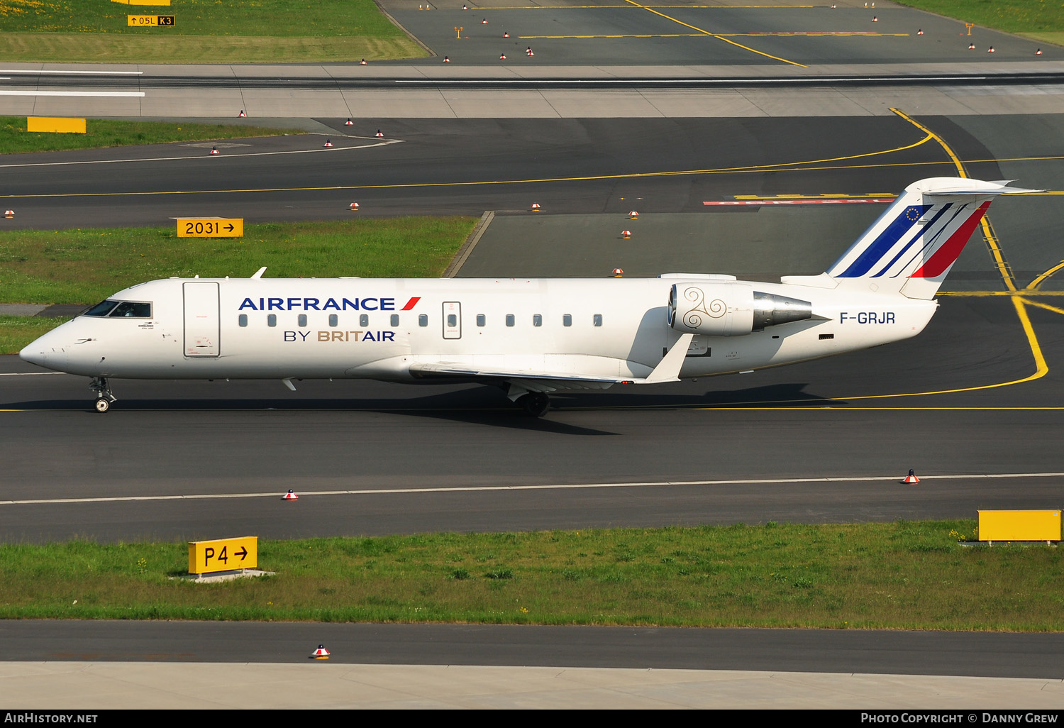 Aircraft Photo of F-GRJR | Bombardier CRJ-100ER (CL-600-2B19) | Brit Air | AirHistory.net #167274