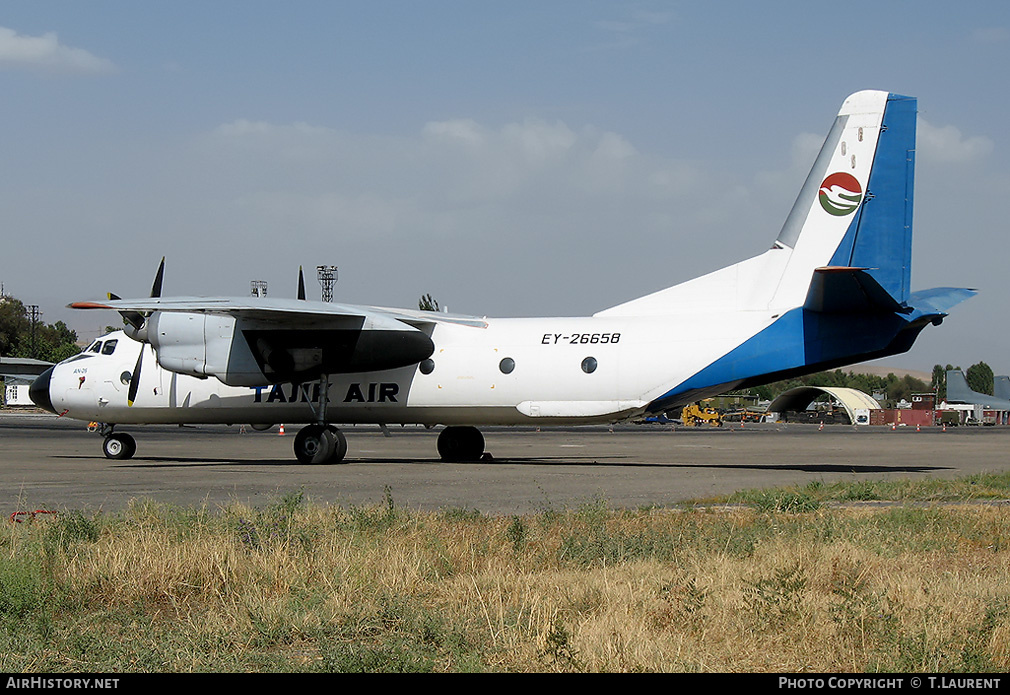 Aircraft Photo of EY-26658 | Antonov An-26 | Tajik Air | AirHistory.net #167280